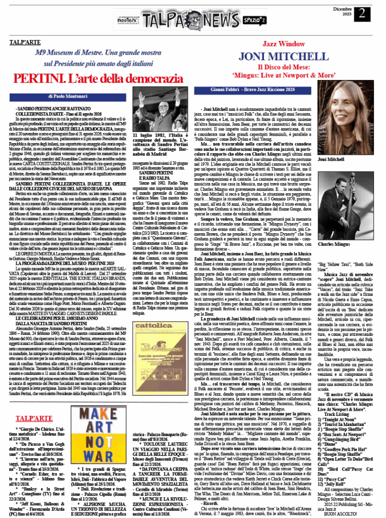 Talpa News Dicembre 2025