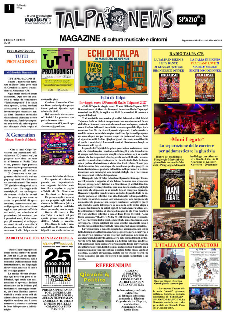 Talpa News Febbraio 2026