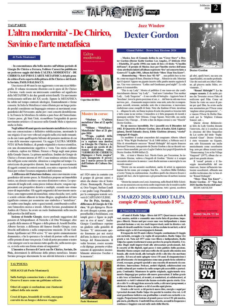 Talpa News Febbraio 2026