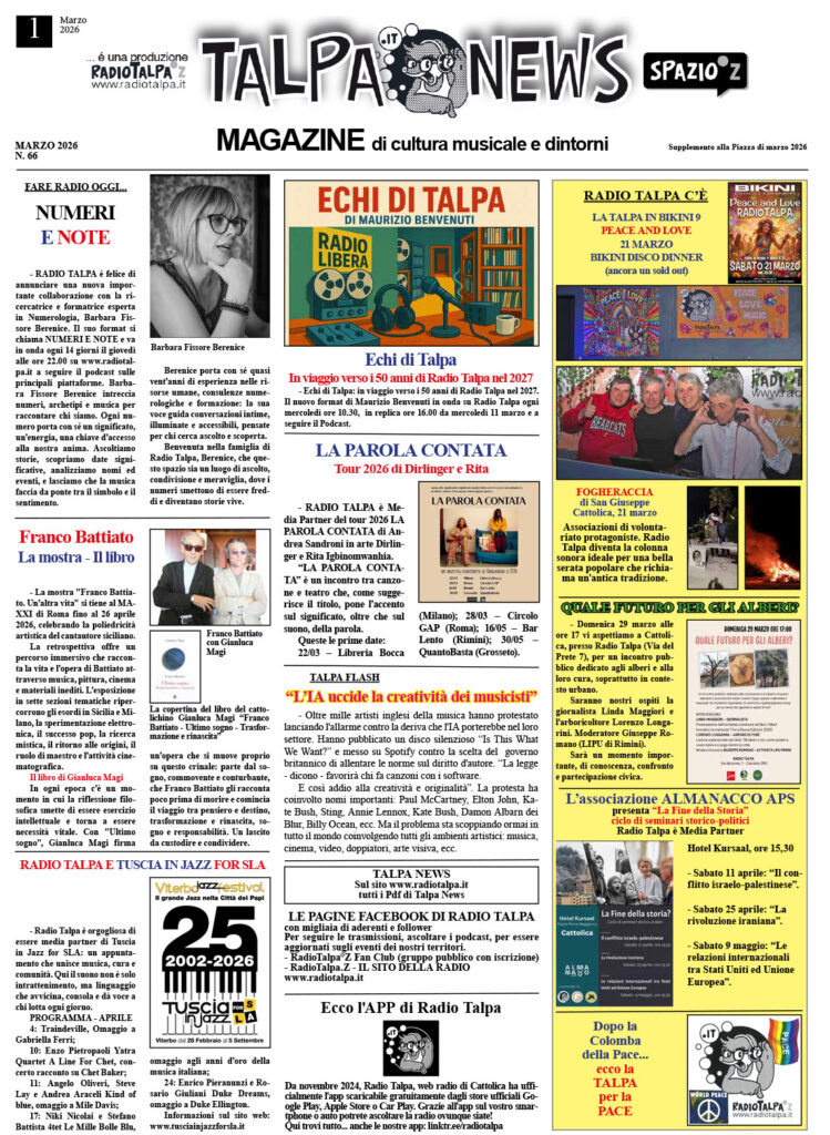 Talpa News Marzo 2026